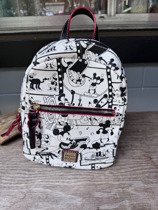 Dooney & Bourke Handbags - Dooney Bourke Backpack Women Mini Disney Mickey Mouse Steamboat Willie Bag